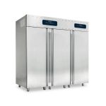 Congélateur 700+1400 litres en inox 3 portes, GN 2/1, -10°/-22°C- Virtus – Image 2