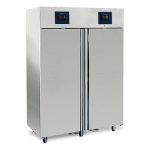 Réfrigérateur 700+700 Litres En Inox à 2 Températures GN 2/1, -2°/+8°C|-10°/-22°C - Wifi - Virtus - BMC0015/FN