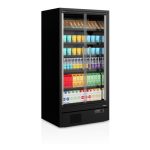 Vitrine Réfrigérée Murale 2 Portes Vitrées Galaxy+ GP10FGD - L 1018 mm - TEFCOLD – Image 5