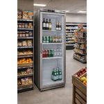 Armoire Réfrigérée Froid Positif Porte en Verre Inox - DRR GS - Redfox – Image 4
