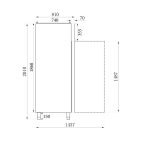 Armoire Réfrigérée Negative inox - 600 litres - Combisteel – Image 4
