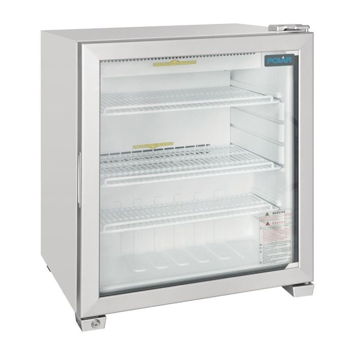 Mini Armoire Négative de Comptoir Vitrée Série G – 90 litres – Polar