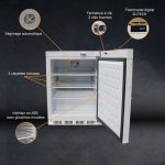 ARMOIRE REFRIGEREE BLANCHE  +2/+8°C  GAZ R600A – Image 3