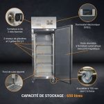 Armoire Réfrigérée 650 litres Inox L2G – Image 3