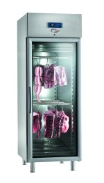 Armoire De Maturation Pour Viandes Sur 3 Grilles Gn 2/1 Inox - 1 Porte Vitree - MAP