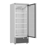 Armoire Réfrigérée Positive Grise Vitrée 600 L - Combisteel