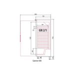 Armoire Positive GN 2/1 ABS 1 Porte Pleine - Coreco – Image 5
