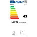 Armoire Réfrigérée Négative 4 Portes en verre - Noire - 2060 L - Combisteel – Image 2