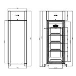 Armoire de stockage Positive Inox STOK701P - IARP – Image 4