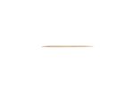 Cure-dents rond 2 pointes Ø 0,2 x 6,5 cm - 55200 unités - Betik – Image 2