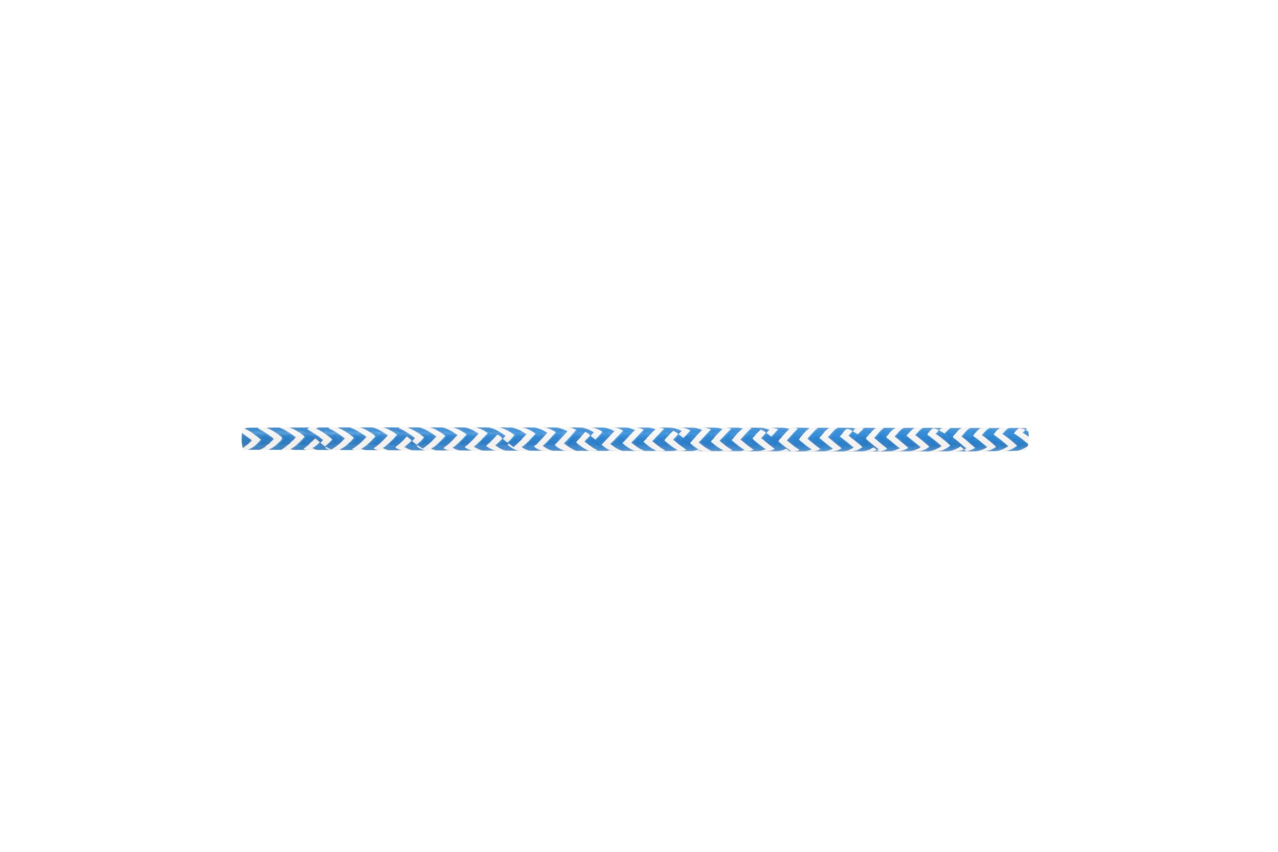 001010385_903s7idvtllmcuz9_5 Paille en papier droite bleue et blanche 3 couches Ø 0,6 x 20 cm - 6000 unités - Betik – Image 1