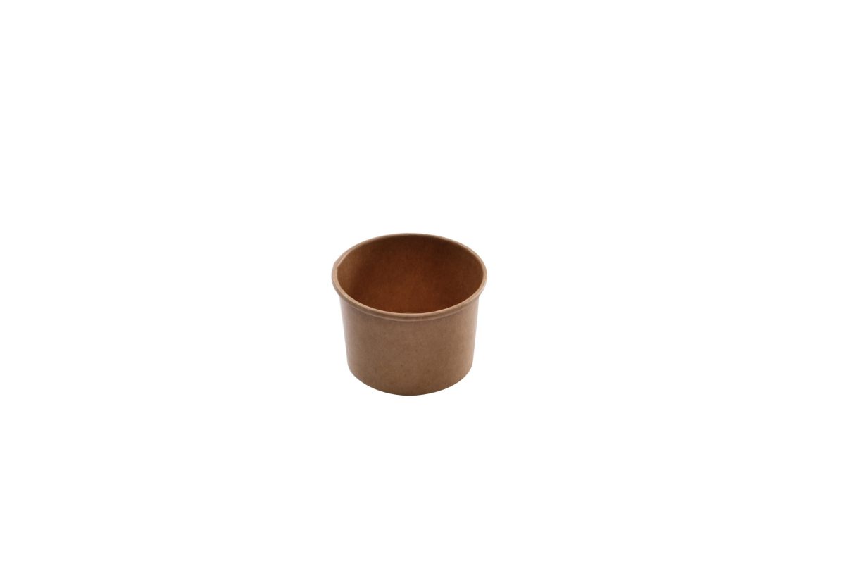 Pot à glace en carton kraft – 1000 unités – Betik