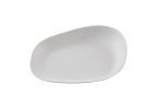 EKO Yayoi Flat - Assiette blanche en canne à sucre 24 x 22,5 cm - 300 unités - Betik – Image 2