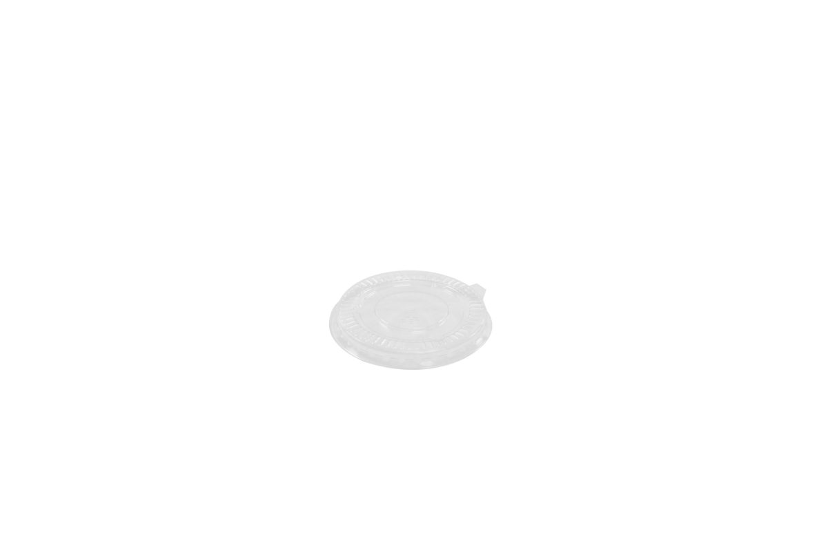 Couvercle plat en PET pour Pot à glace 120 ml – 1000 unités – Betik