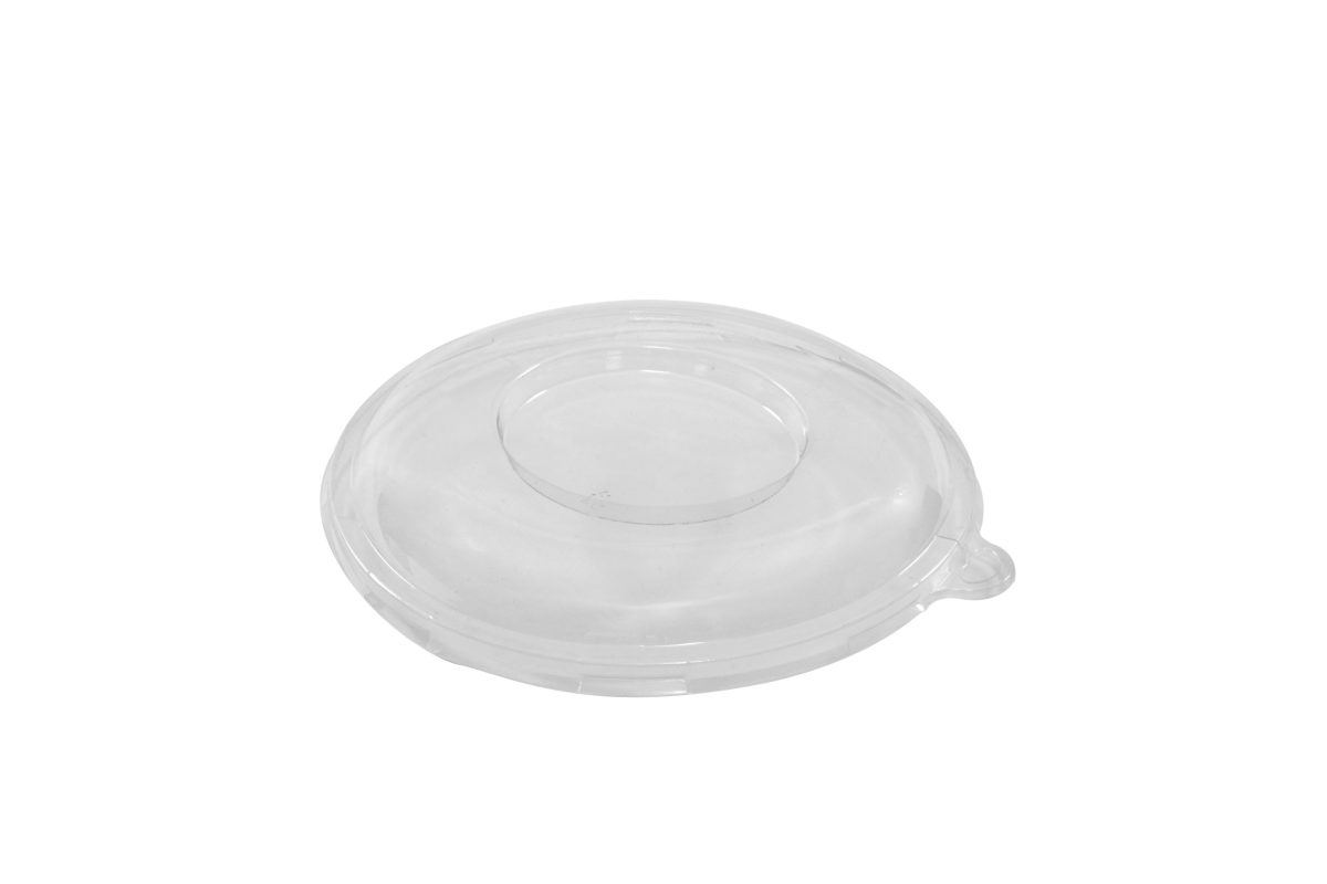 Couvercle en PET pour Saladier rond 750 / 950 / 1200 ml – 600 unités – Betik