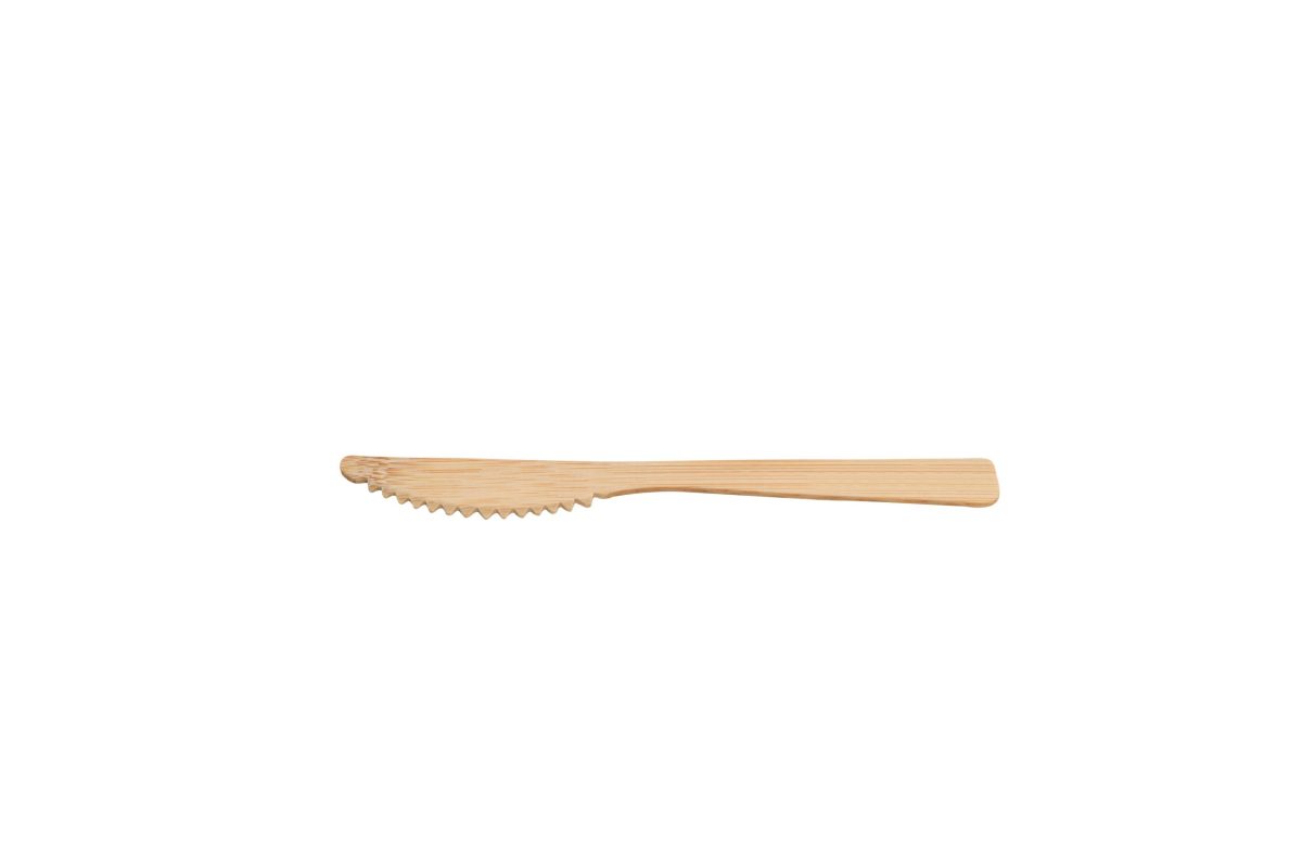 Couteau en bambou 17 cm – 1500 unités – Betik