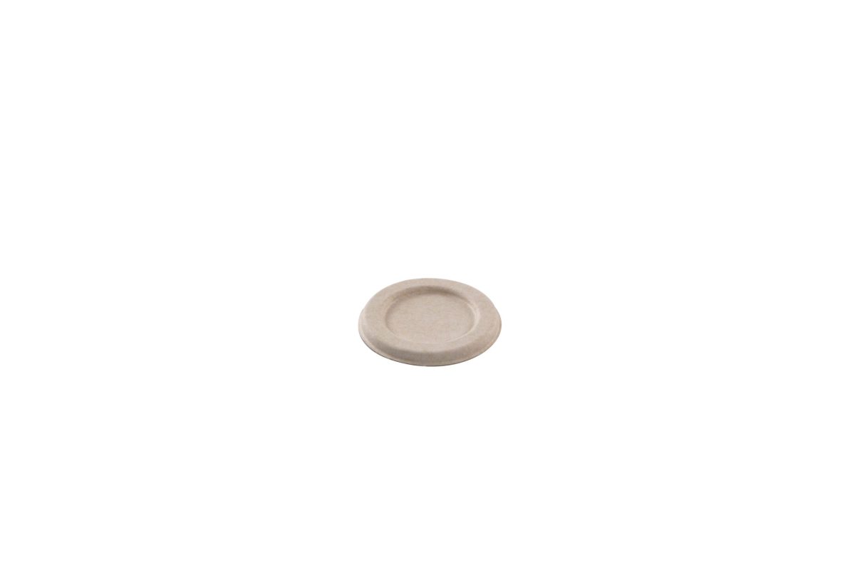 Couvercle crème en canne à sucre pour Pot à sauce 60 ml – 3000 unités – Betik