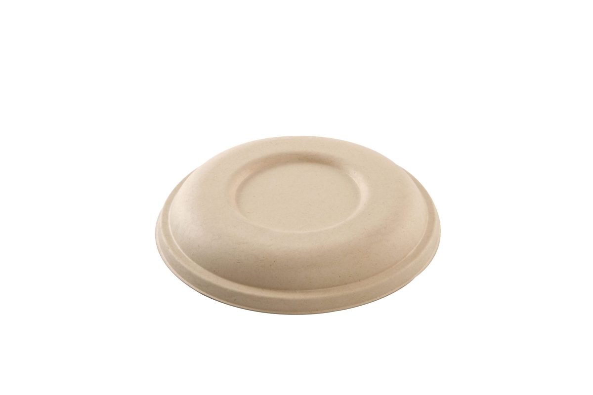 Couvercle crème en canne à sucre pour Saladier rond 750 / 950 / 1200 ml – 600 unités – Betik