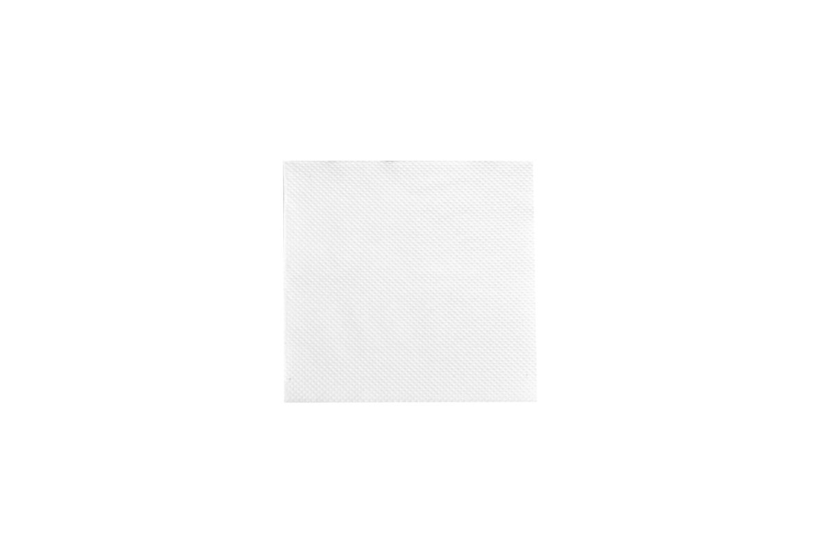 Serviette en ouate blanche micropoint 20 x 20 cm 2 plis pliée en 4 – 2400 unités – Betik