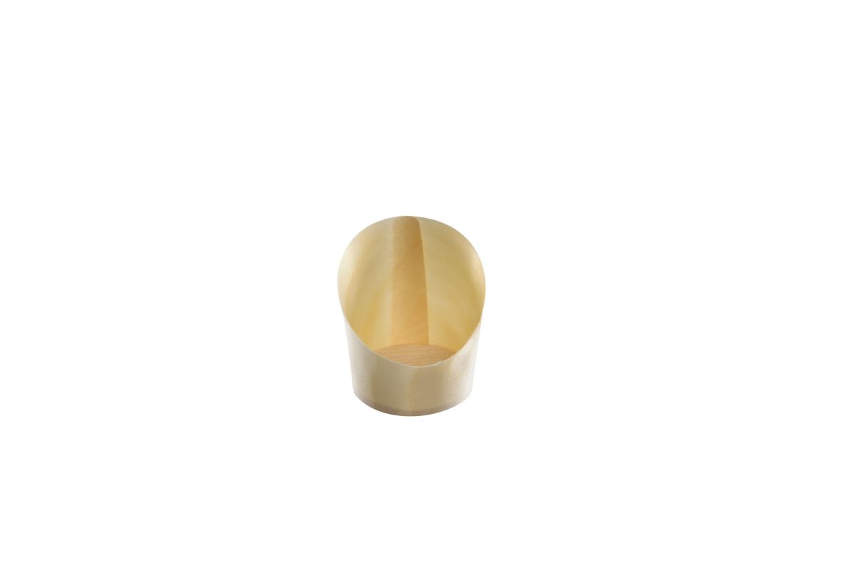 Pot en bois FSC Ø 5,5 x 7 cm – 250 unités – Betik