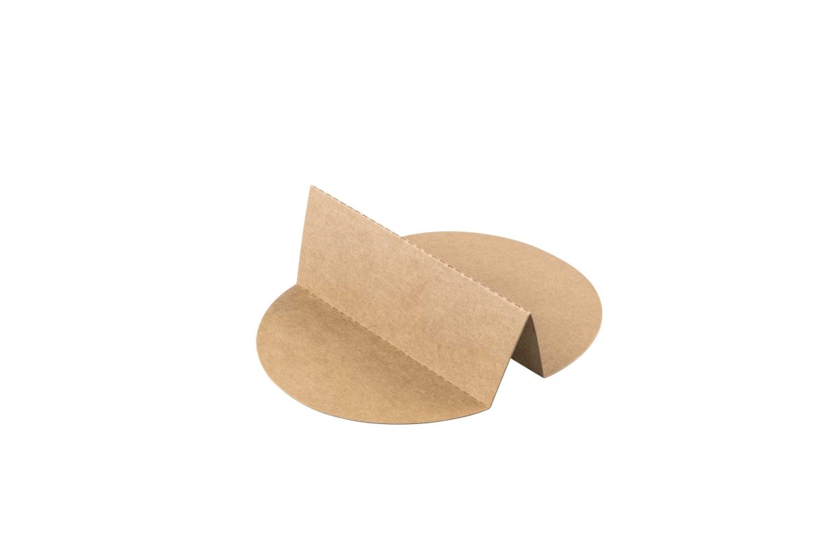 Séparateur en carton kraft pour Saladier rond 750 ml – 500 unités – Betik