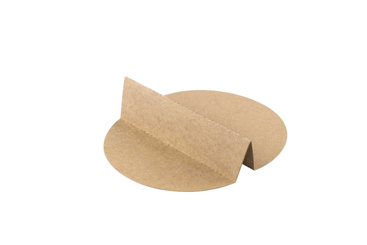 Séparateur en carton kraft pour Saladier rond 1100 ml – 500 unités – Betik