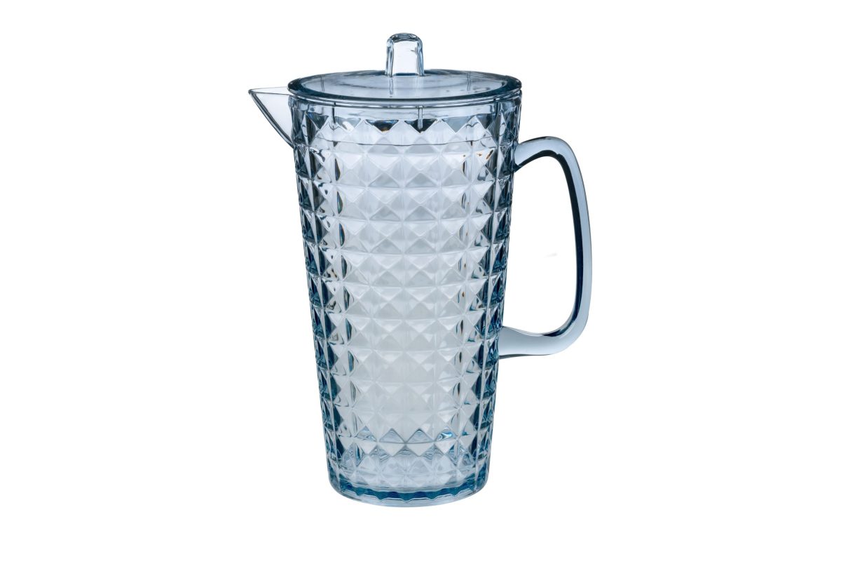 KUBE pichet bleu 2520 ml – 6 unités – Betik