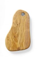 Plateau à fromage avec trou en bois d'olivier 350x210x(H)18mm - Hendi