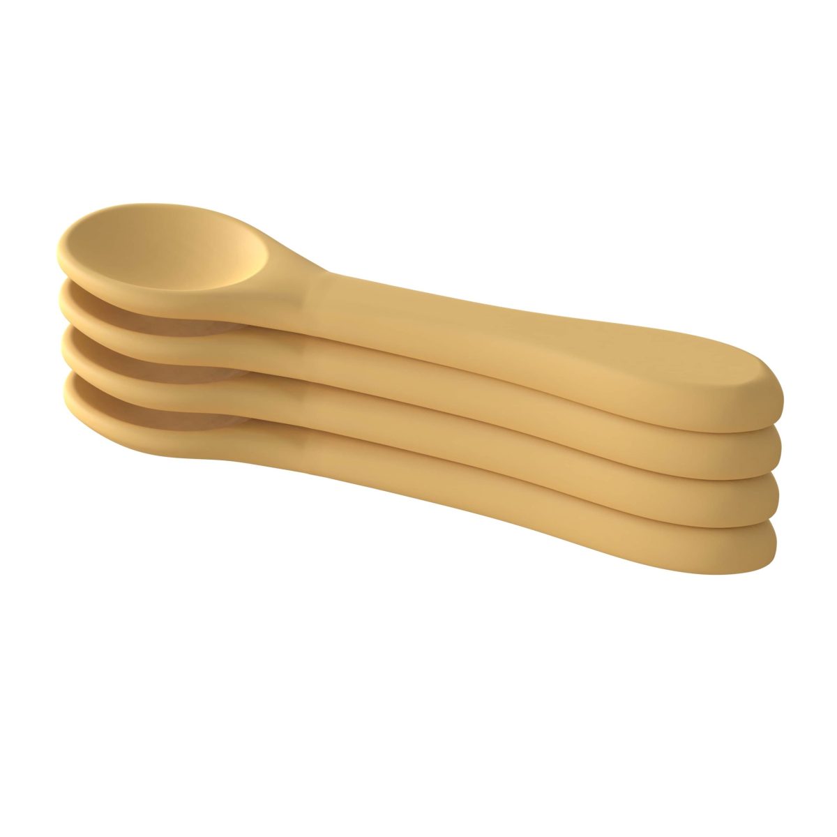 Static Set x 4 Cuillères – Ochre – Nat Spirit