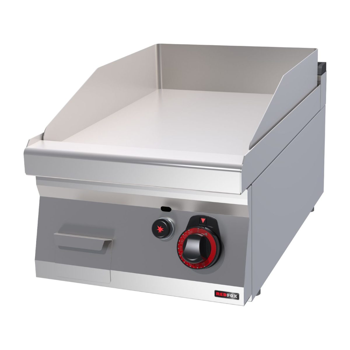 Plaque de cuisson 40×51 à gaz lisse sans soubassement FTH 70/04 G – Redfox