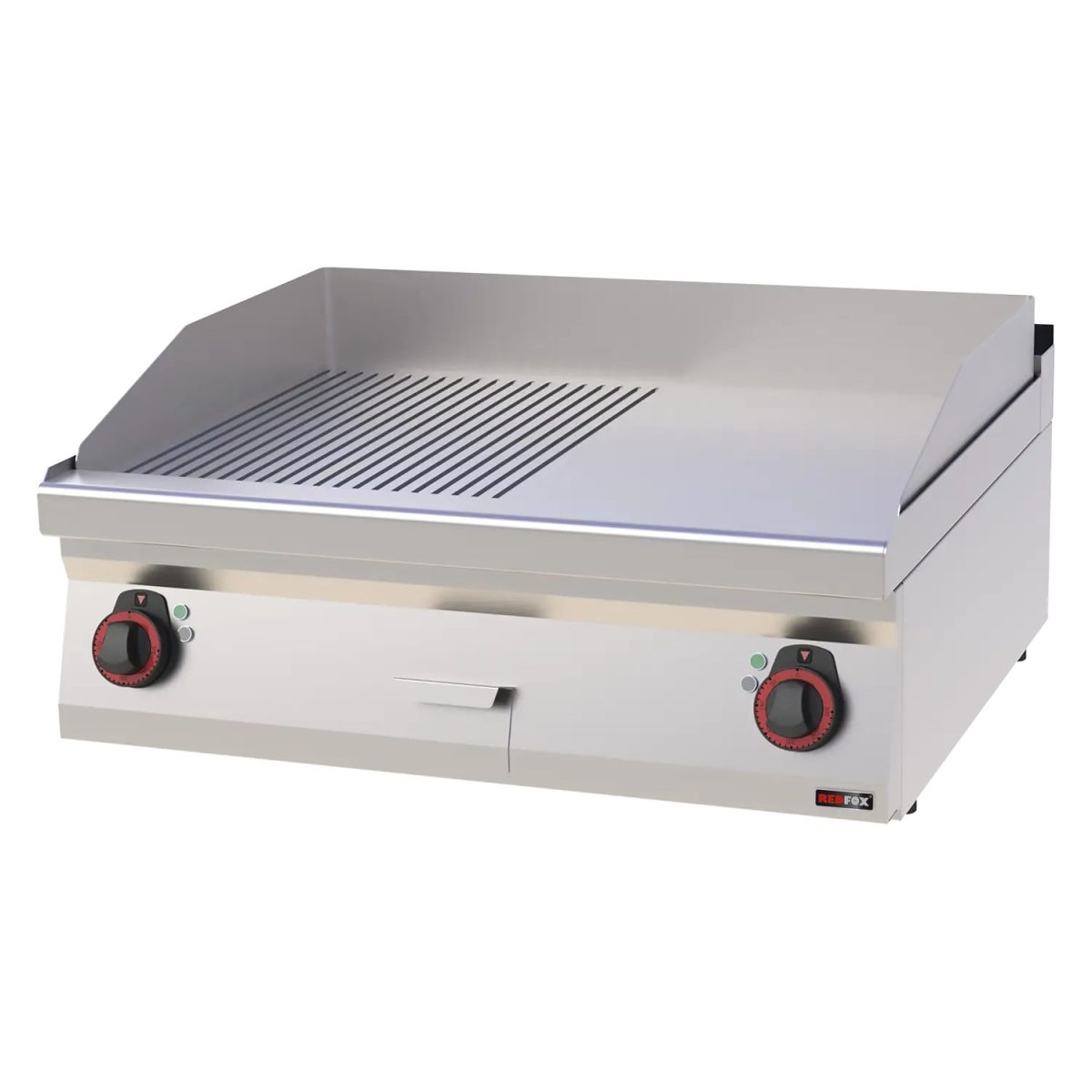 Plaque de cuisson 80×51 électrique combinée sans soubassement 400 V FTHR 70/08 E – Redfox