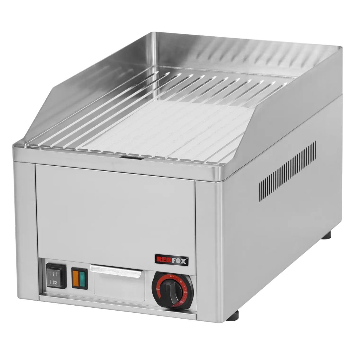 Plaque de cuisson 32×48 électrique chromée nervurée TOP 230 V FTRC 30 E – Redfox