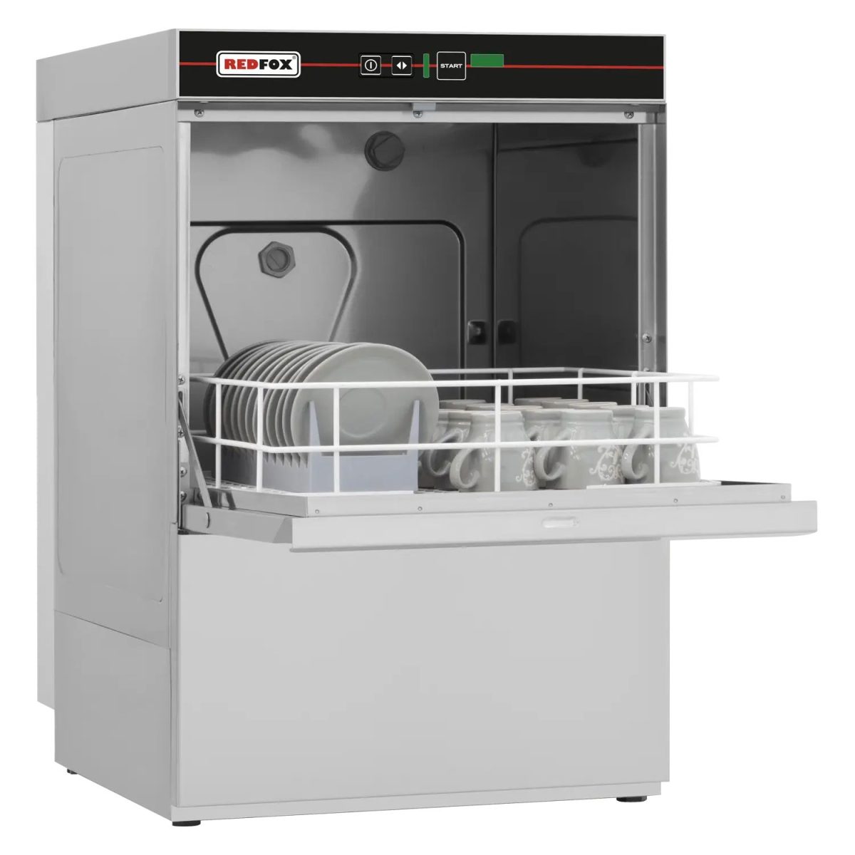Lave-Vaisselle Frontal Revêtement Simple 39 x 39 – 230 V QQI 42 – Redfox