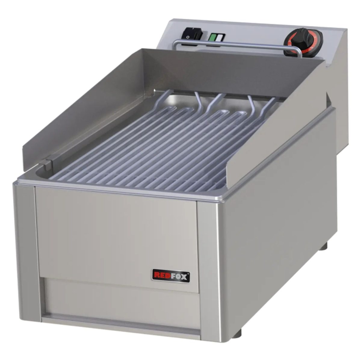 Gril électrique à eau chauffage direct 31×48 TOP 400 V GV 30 ET – Redfox