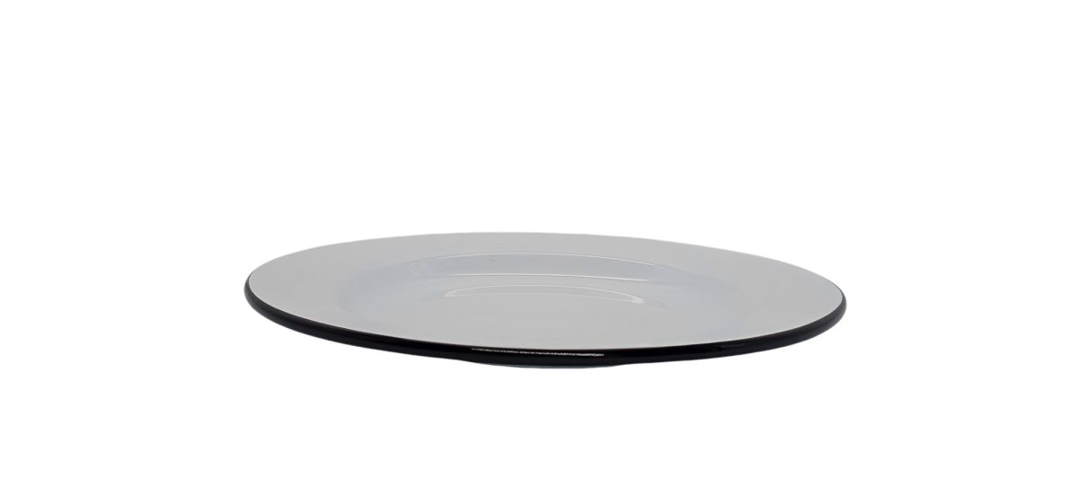 Smalta Assiette Plate M Blanc – Lot de 6 – Nat Spirit