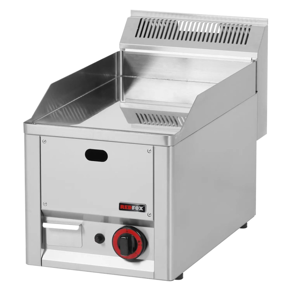 Plaque de cuisson 32×48 à gaz chromée lisse sans soubassement FTHC 30 GL – Redfox