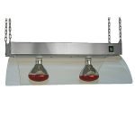 Lampes Infrarouges sur Châssis Suspendu en Inox, 2x GN 1/1 - Mastro – Image 2