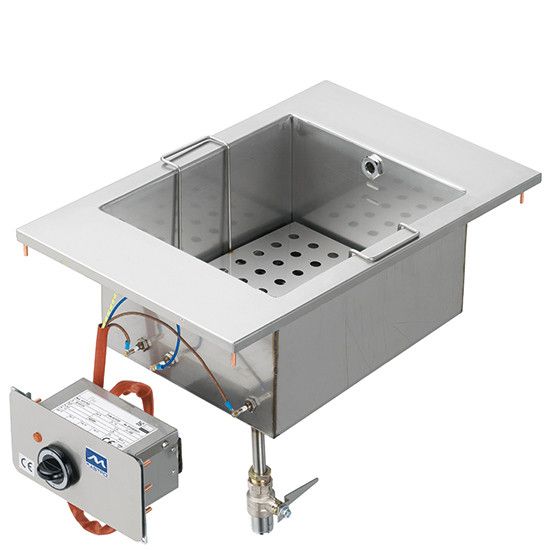 Cuiseur à Pâtes Électrique Intégré, 20 Litres – Mastro
