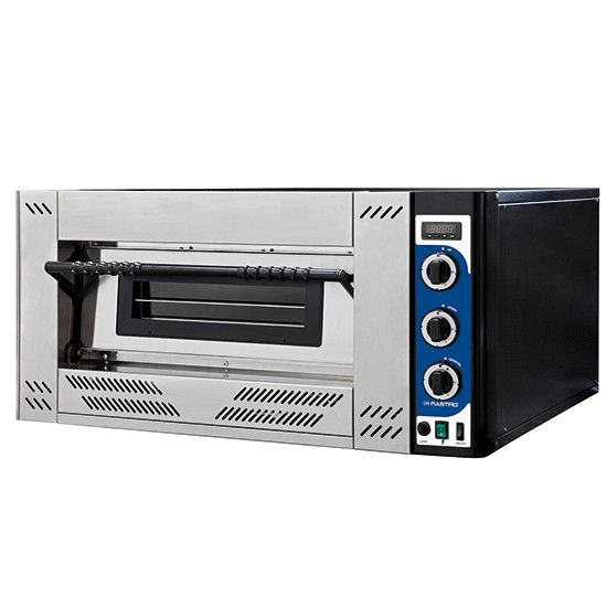Four à Pizza Professionnel à Gaz – 4 à 9 Pizzas Ø300 mm – Virtus
