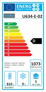 Armoire Positive 2 Portes Froid Ventilé - 1300 L - Polar – Image 4