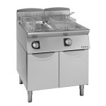 Friteuses Gaz, Brûleurs Externes, commandes électromécaniques, 2x17 L- Giorik - FG7817P
