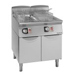 Friteuses Gaz, Brûleurs Externes, commandes électroniques, 2x17 L- Giorik
