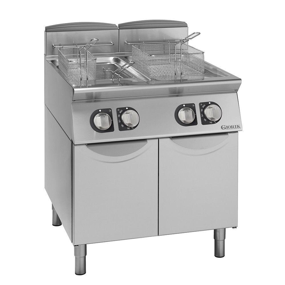 Friteuses Electriques, Commandes Electromécaniques, 2×17 L- Giorik – FE7217