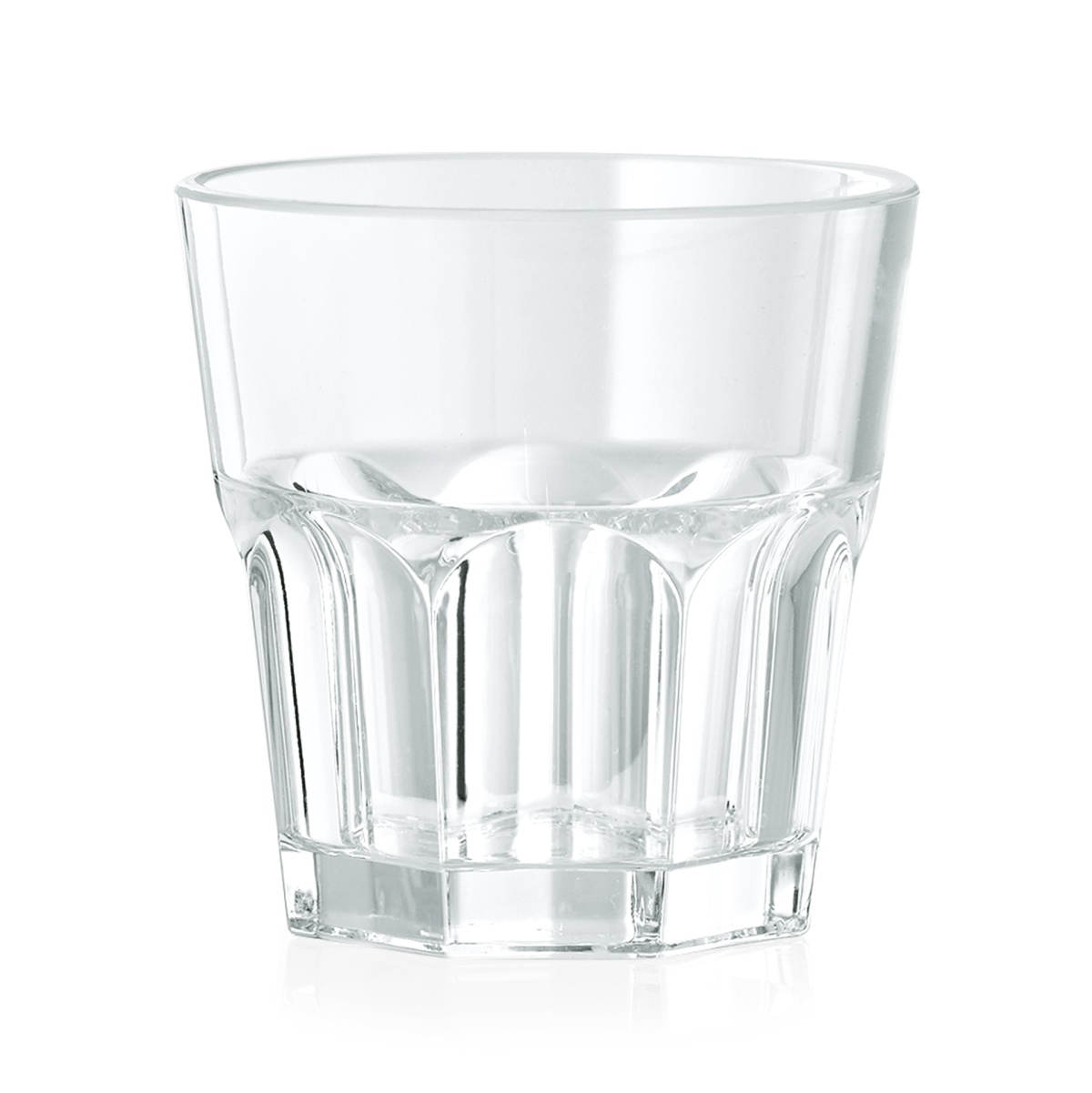 Lot de 12 verres à whisky en Polycarbonate H 74 mm Ø 55 mm – Was Germany