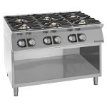 Fourneaux feux vifs gaz, 6 feux - 4 kW et 8 kW - Giorik – Image 2