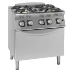 Fourneaux feux vifs gaz, 4 feux - 6 kW et 10 kW - four gaz - Giorik – Image 2
