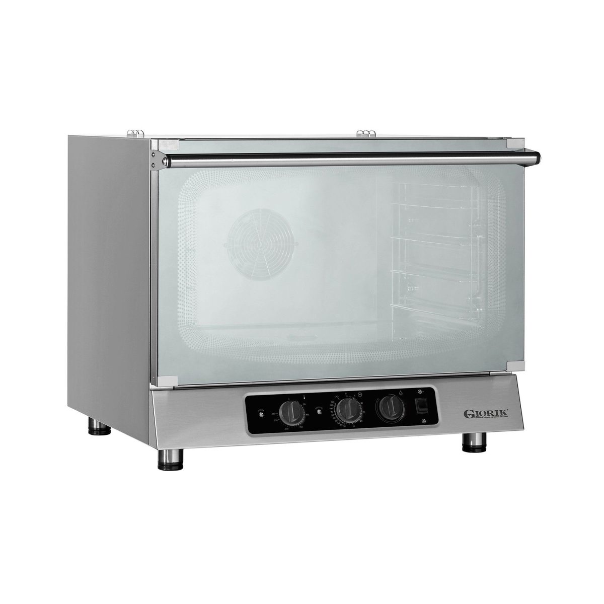 Four à Convection Electrique, 4 niveaux GN1/1 ou 600×400 avec humidificateur – Giorik