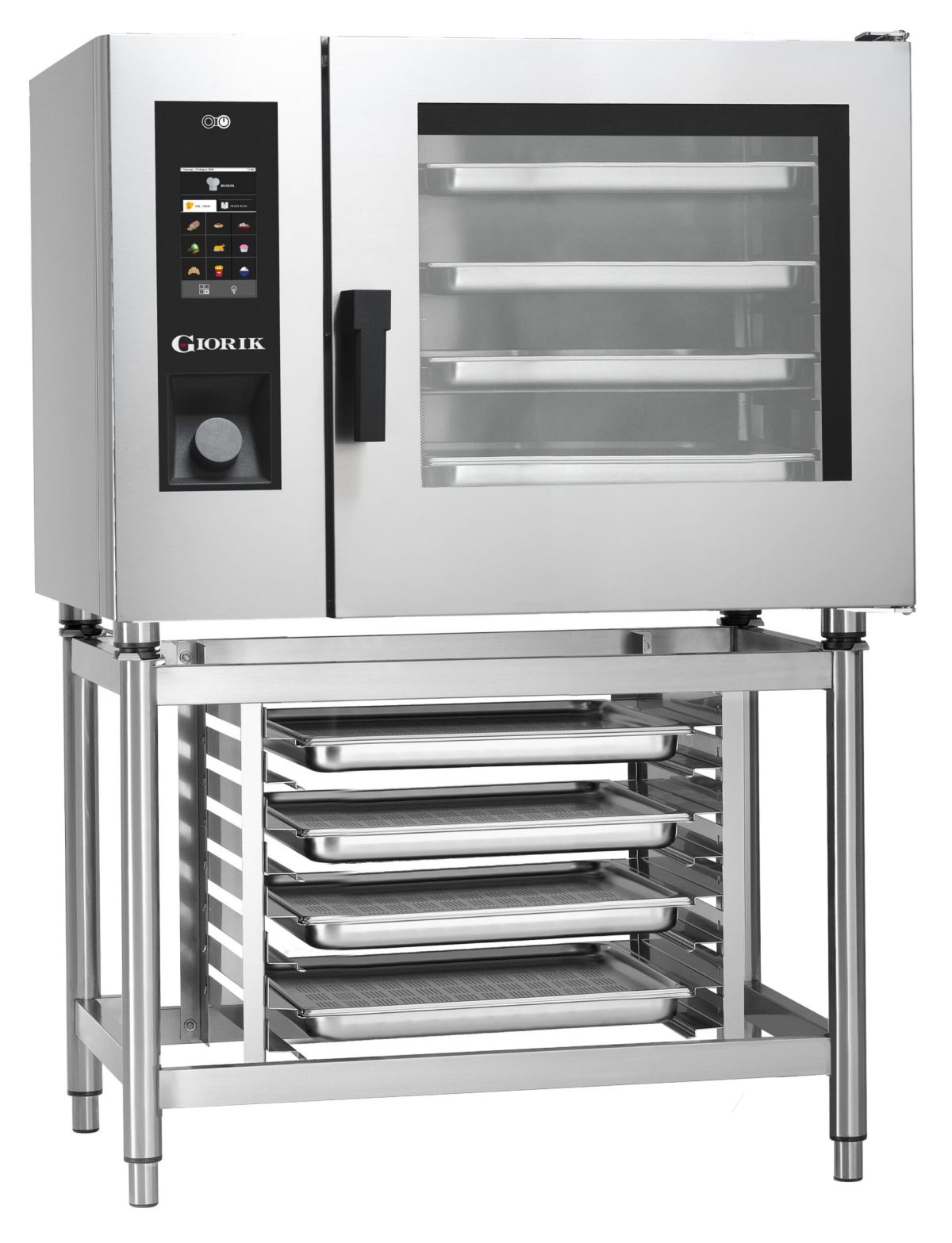 Four Mixte Electrique, interface OneTouch, 10 niveaux GN1/1 – Giorik