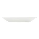 Assiette Carrée à Large Bord Blanche 250 mm - Lot de 6 - Olympia – Image 2