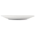 Assiettes à Bord Large en Porcelaine Blanche 280 mm Athena Hotelware - Lot de 6 – Image 2